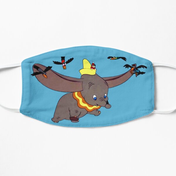 Dumbo takes a trip in the air ... Flat Mask