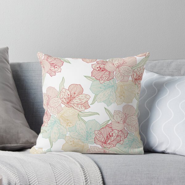 Item preview, Floral Pastel Pink Lilly Flower WaterColor designed and sold by IamTrending.