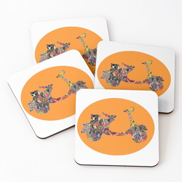 Artikelvorschau, Roller oval orange entworfen und verkauft von LPDesignsUK.