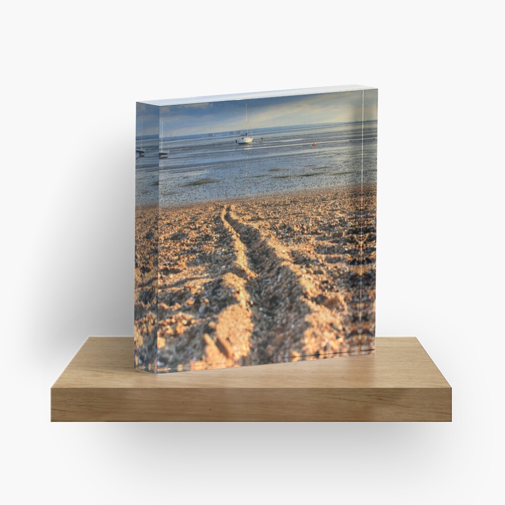 Line in the Sand Acrylic Block