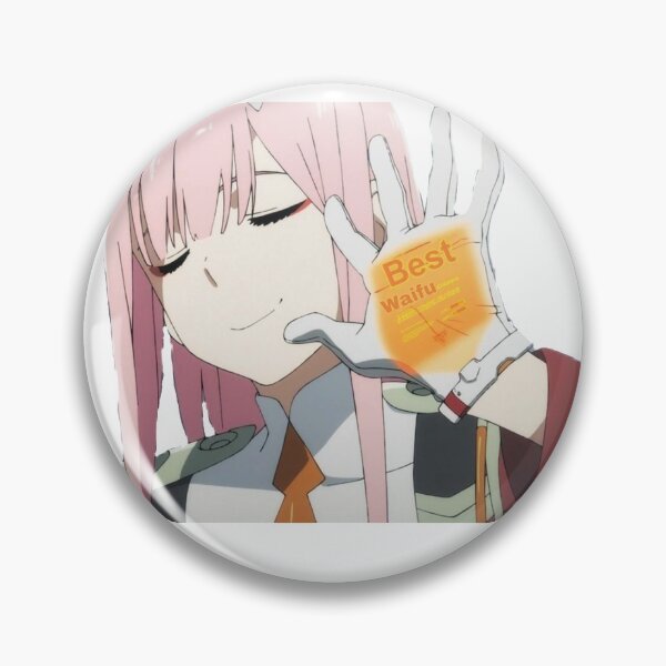 Item preview, Zero Two Best Girl Meme designed and sold by dumbanimememes.