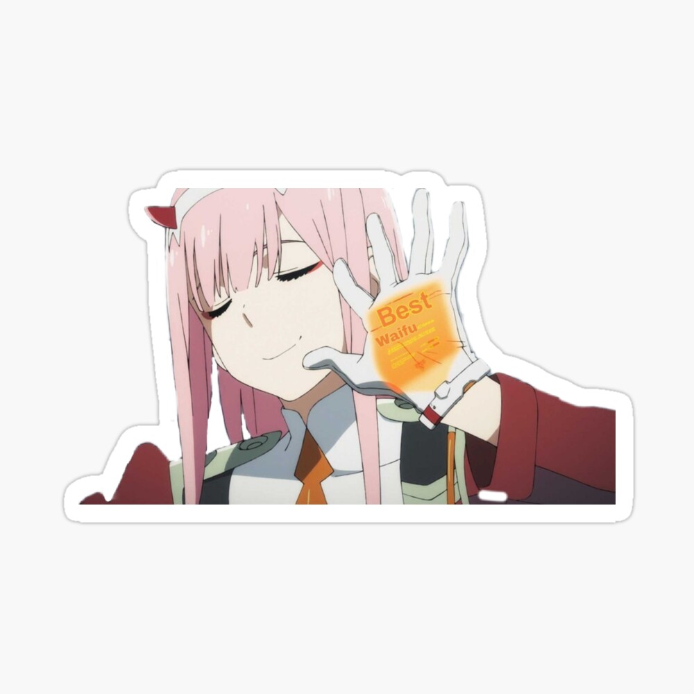 Zero Two Best Girl Meme | Poster