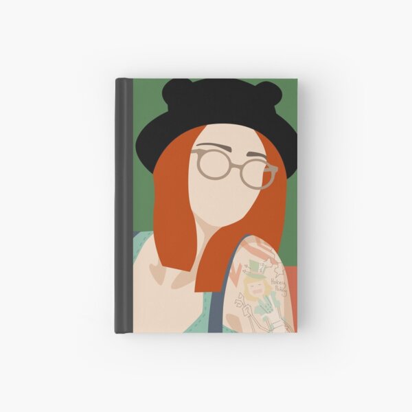 Self Portrait - A Study in Ginger Hardcover Journal