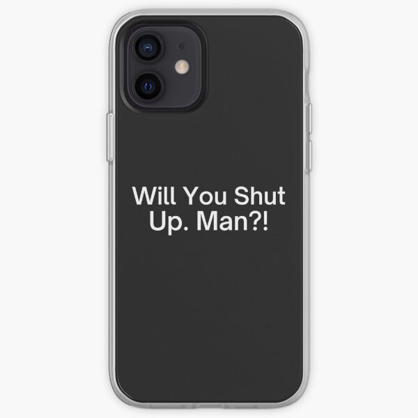 Will You Shut Up Man! Joe Biden Presidential Debate 2020 iPhone Soft Case