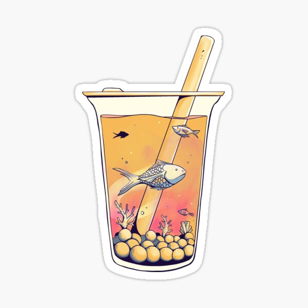 Blub Blub Tea (Summer Lovin') Sticker