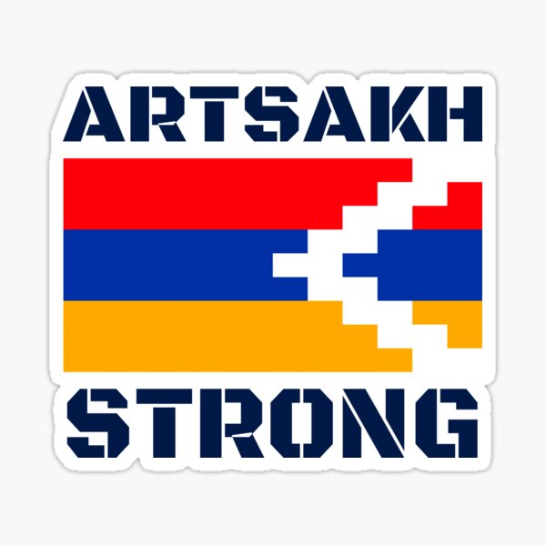 Item preview, Artsakh Strong | Support Artsakh | Armenian Artsakh Flag designed and sold by MagicBoutique.