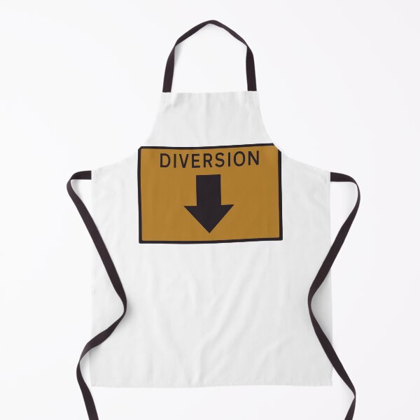 Item preview, Diversion below road sign designed and sold by funkyworm.