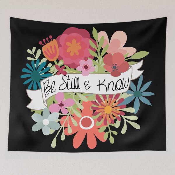 Item preview, Psalm 46:10 black designed and sold by ReVivingHoPe.