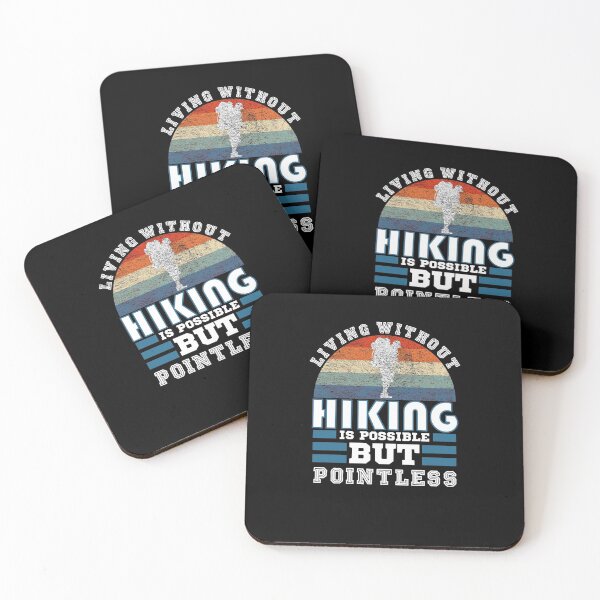 Item preview, hiker retro - hiking vintage saying designed and sold by pirminio.