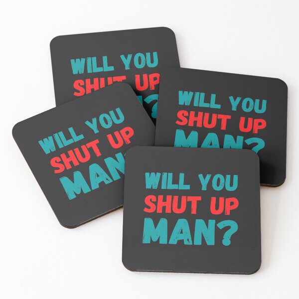 Item preview, Will You Shut Up Man! Joe Biden Presidential Debate 2020 designed and sold by MohitJain1109.
