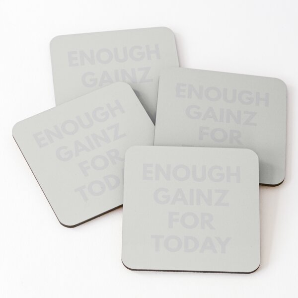Item preview, Enough Gainz For Today Gym designed and sold by MSA-42.
