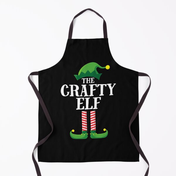 Aperçu de l'œuvre Crafty Elf Matching Family Group Noël créée et vendue par ElfEmporium.