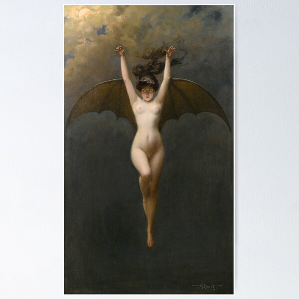 Item preview, Bat Woman by Albert Joseph Penot designed and sold by Rusticoteque.