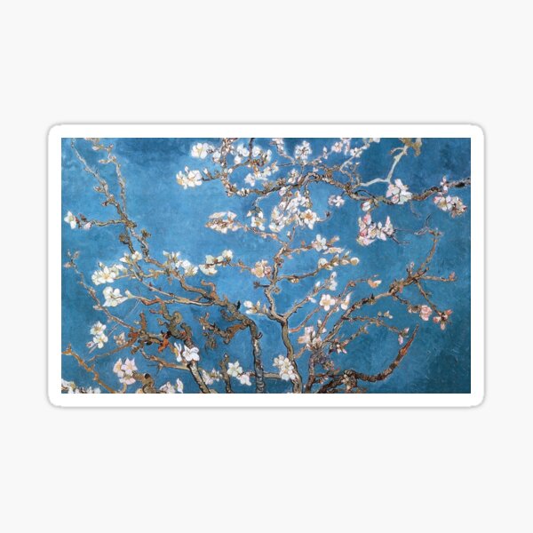 Blossoming Almond Tree - Vincent Van Gogh Sticker