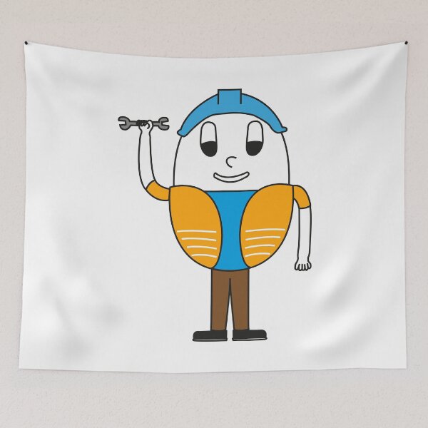 Item preview, Egg Construction-Worker designed and sold by M-P-Mueller.