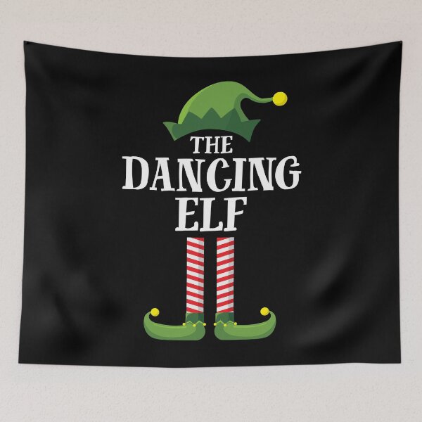 Item preview, Dancing Elf Matching Family Group Christmas designed and sold by ElfEmporium.