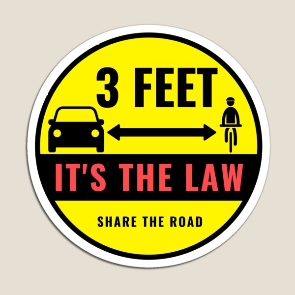 Item preview, 3 Feet - It's the Law designed and sold by yiperoo.