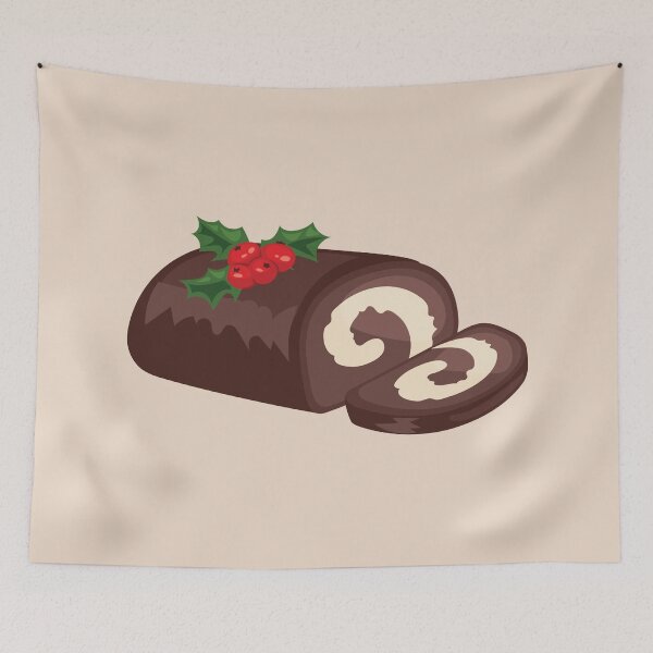 Aperçu de l'œuvre Bûche de Noël - Bûche de Noël créée et vendue par Alicia Chee.