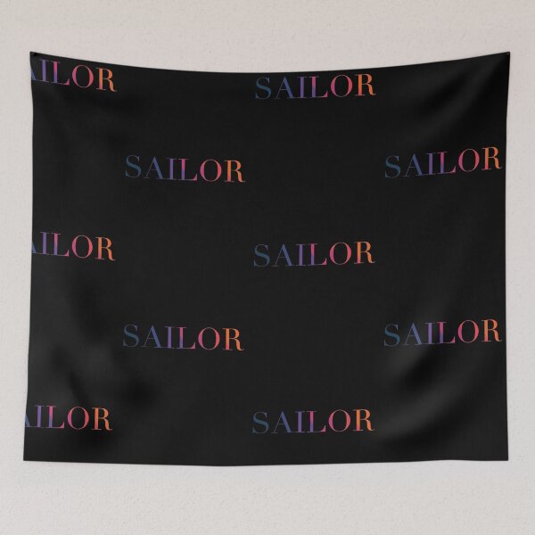 Item preview, sailor logo - colorful retro designed and sold by pirminio.