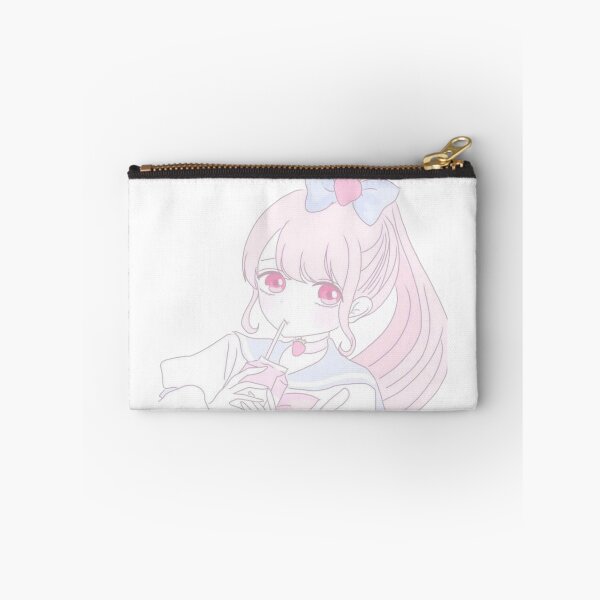 Item preview, Pastel Anime Bowtie Schoolgirl designed and sold by Merch-For-All.