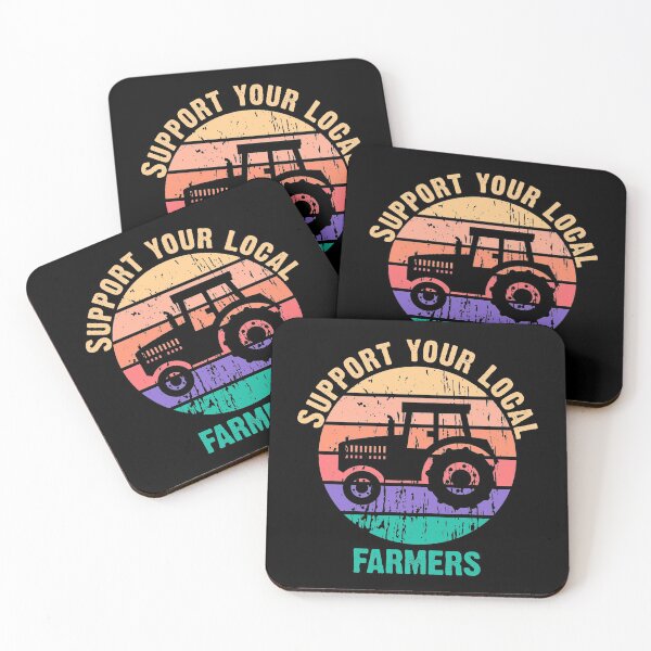 Item preview, Support Your Local Farmers Tractor designed and sold by Alaadin Bendali Braham.