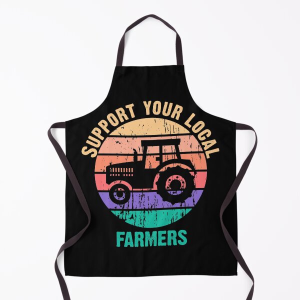 Item preview, Support Your Local Farmers Tractor designed and sold by Alaadin Bendali Braham.