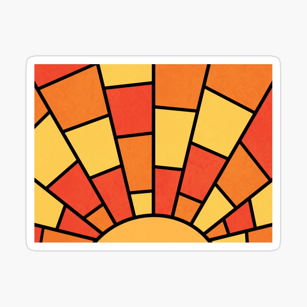 Retro Art Deco 19s Sunburst Art Board Print By Yourbrandhere Redbubble