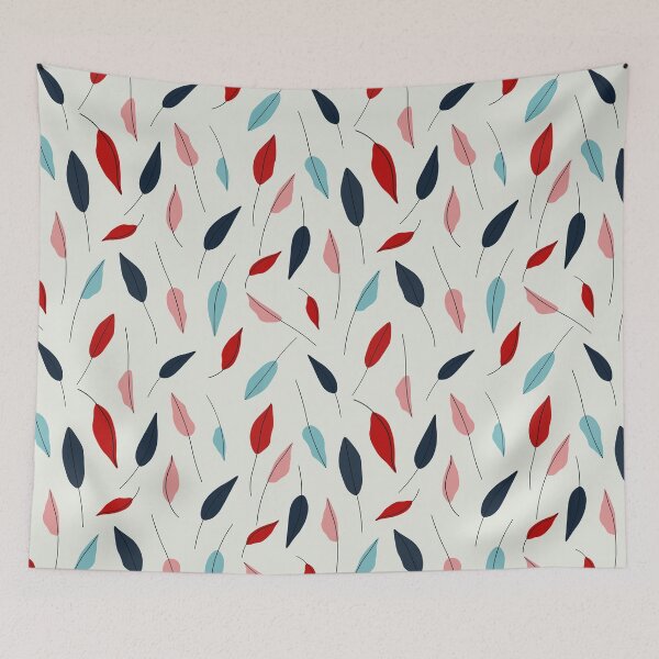 Item preview, Colorful Leaves Pattern designed and sold by Aysel's Designs.