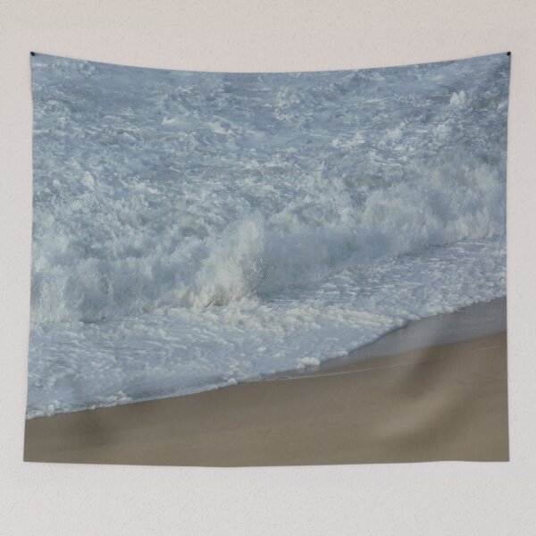 Item preview, Ocean Bathmat Blue Waves designed and sold by JessyDesigns.