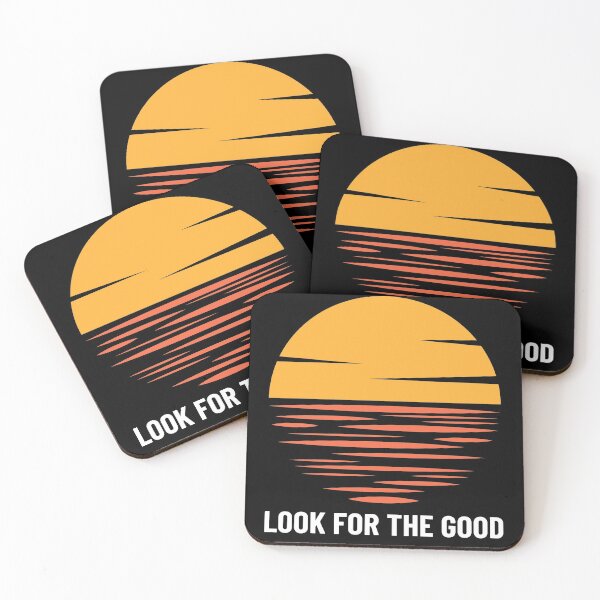 Item preview, Look For The Good with Abstract Sunset designed and sold by beachchic.