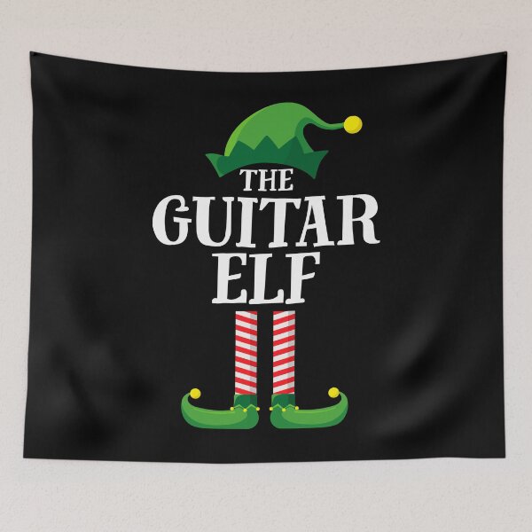 Item preview, Guitar Elf Matching Family Group Christmas designed and sold by ElfEmporium.