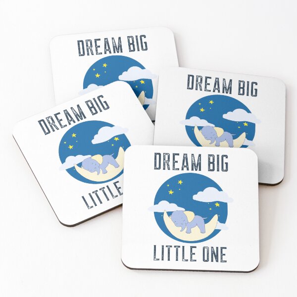 Item preview, Dream Big Little One - Cute Elephant  designed and sold by ChaseCoClothing.