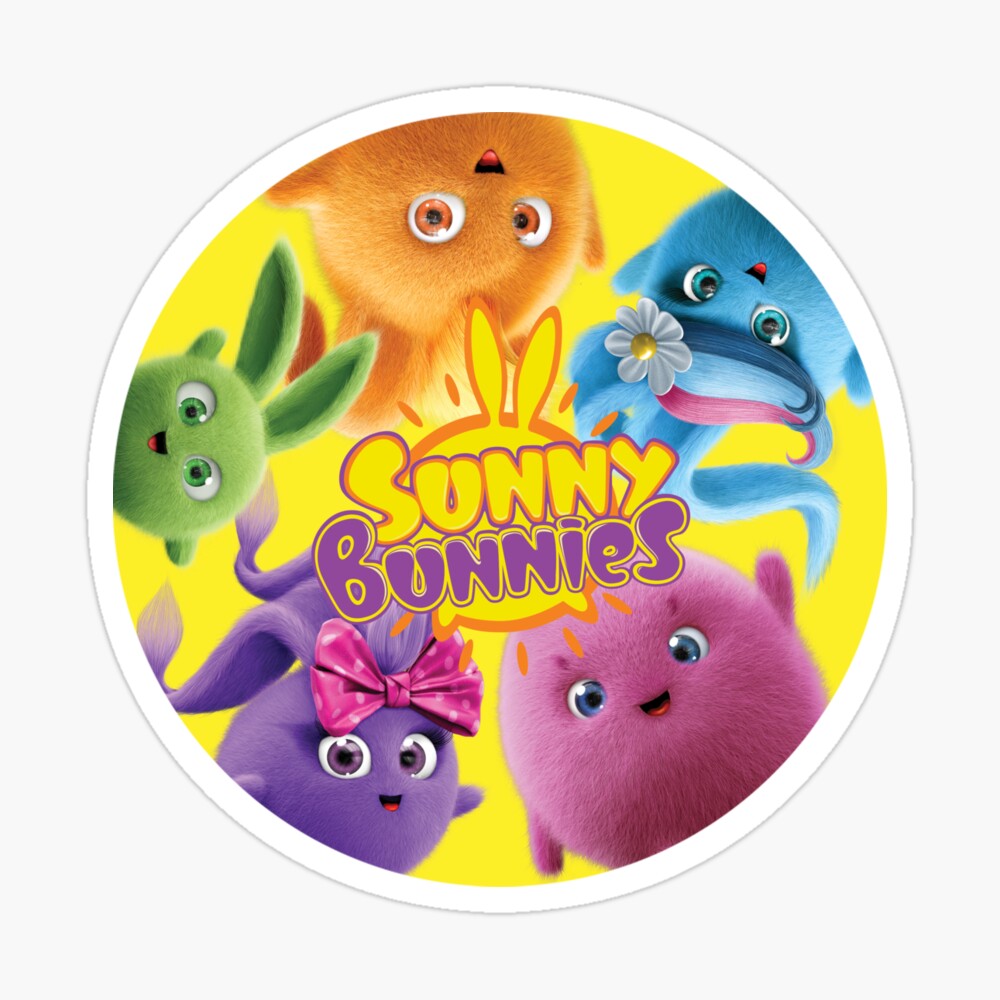 Sunny Bunnies - Bunnies and Logo | Magnet