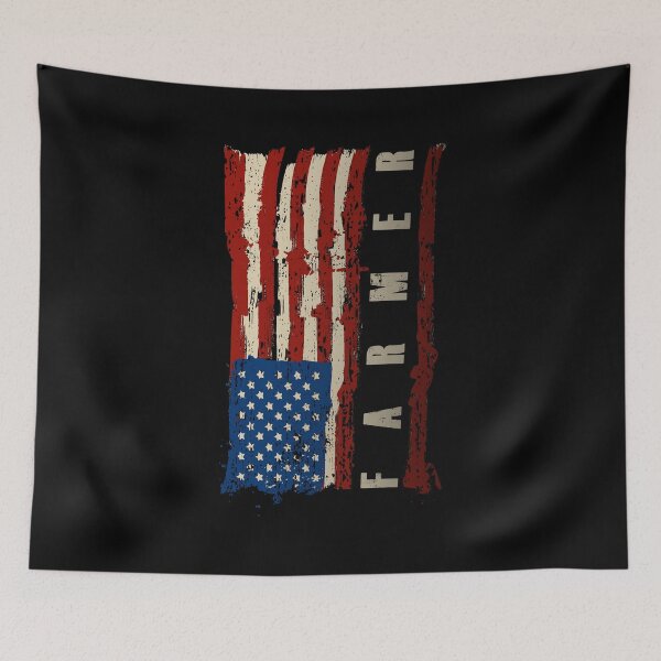 Item preview, Farmer Usa Flag designed and sold by Alaadin Bendali Braham.