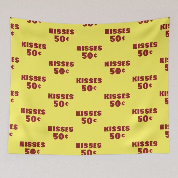 Item preview, Kisses 50 Cents - Kissing Booth - Funny Quotes Gifts Ideas designed and sold by Sugar-Magnolia.