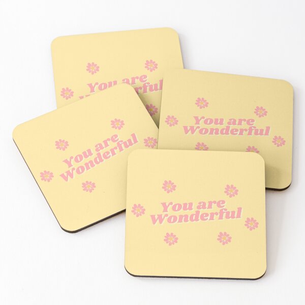 Item preview, You Are Wonderful Flower Power designed and sold by owlvocado.