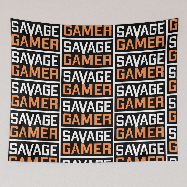 Item preview, SAVAGE GAMER - Video Games - Xbox, PS4, PS5 designed and sold by Rooks-Artworks.