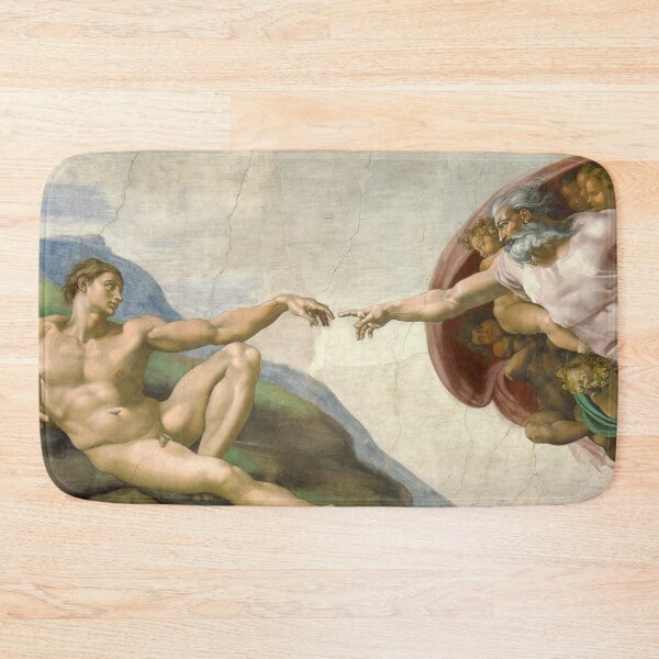 Item preview, The Creation of Adam - Michelangelo  designed and sold by emilypigou.