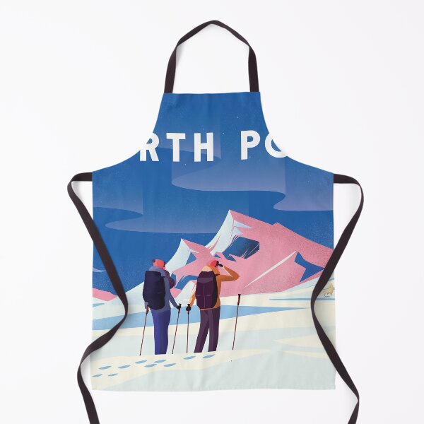 Item preview, North pole travel  poster  designed and sold by Arctic frame studio.