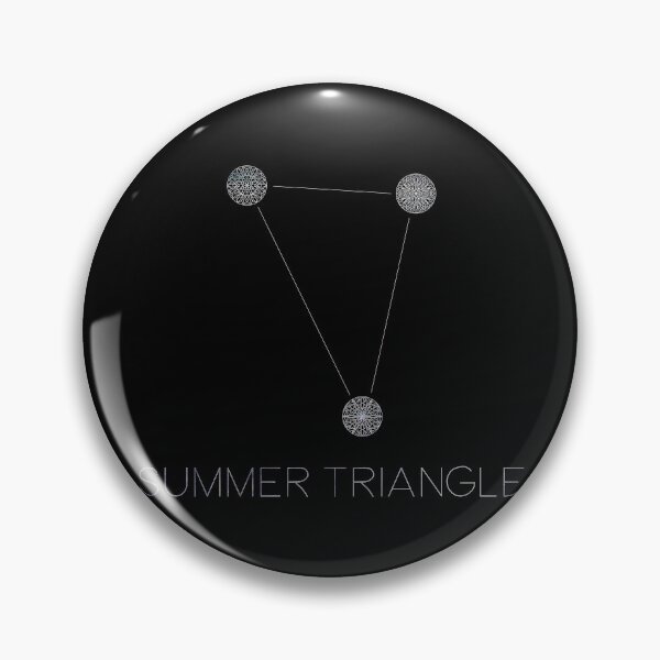 Item preview, Summer Triangle Asterism Mandalas designed and sold by MetaPhyStore.