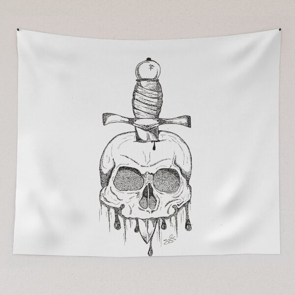 Item preview, Skull and Dagger designed and sold by MenagerieMayhem.