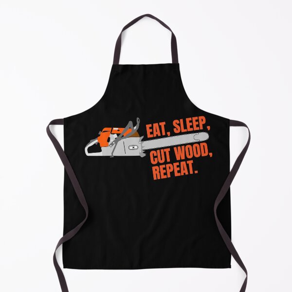 Item preview, Eat. Sleep. Cut Wood. Repeat. designed and sold by jacks-tees.