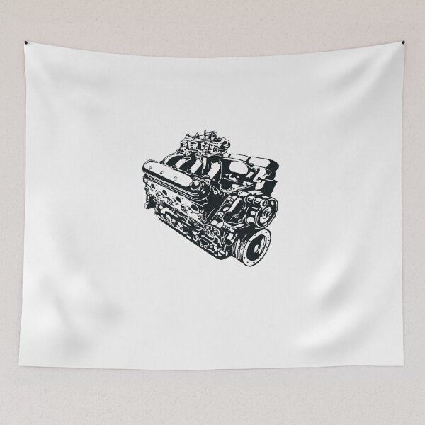 Item preview, Machine Illustration designed and sold by MisterGooseShop.