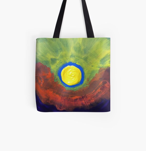 The Dawn Melts the Night All Over Print Tote Bag