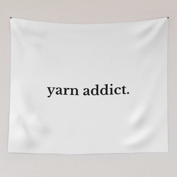 Item preview, Yarn addict (lover of yarn) designed and sold by Knitterty.