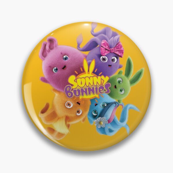 Sunny Bunnies - Shiny's Flower Pin for Sale by Sunny-Bunnies