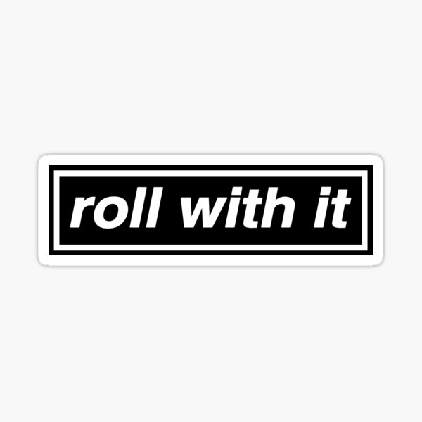 Item preview, Roll With It (THE ORIGINAL & BEST) - OASIS Band Tribute - MADE IN THE 90s (Light Blue) designed and sold by phigment-art.