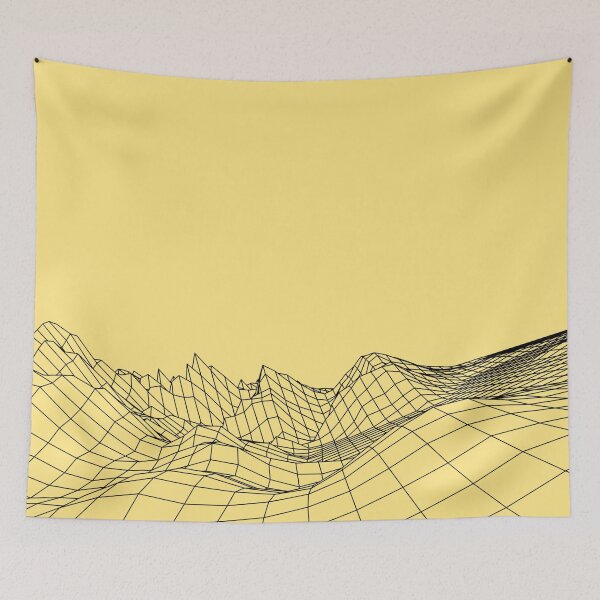 Item preview, lemon yellow background ft. pattern designed and sold by Newarre.