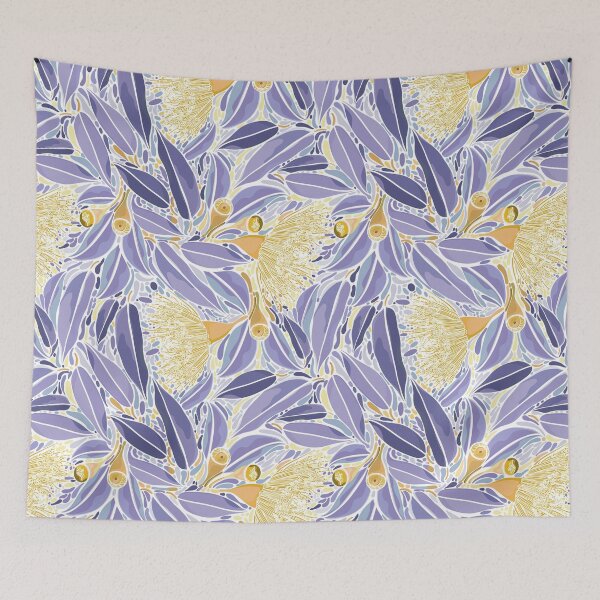 Item preview, Summer Wildflower Pattern - Purple and Orange Palette designed and sold by Sketchbook Designs.