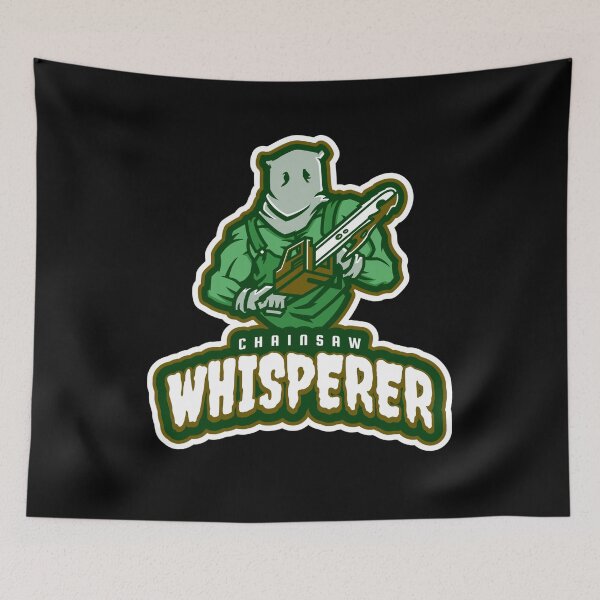 Item preview, Chainsaw Whisperer Forest Green Lumberjack designed and sold by jacks-tees.